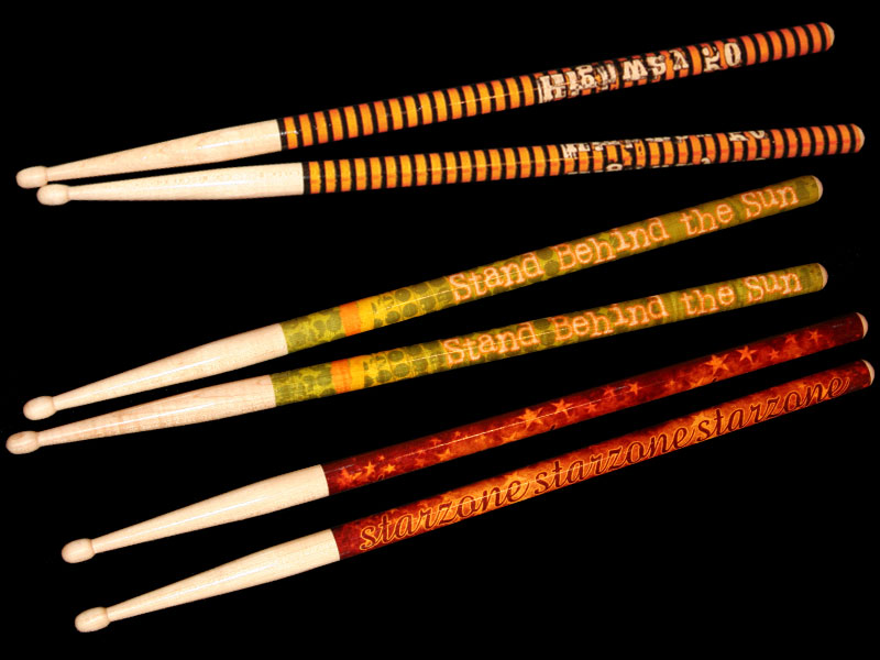 Clayton Custom Drumsticks Custom Drumstick Samples
